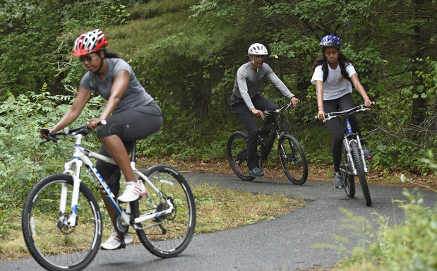 Prezident Obama s rodinou prezentuje svoj vzťah k prírode