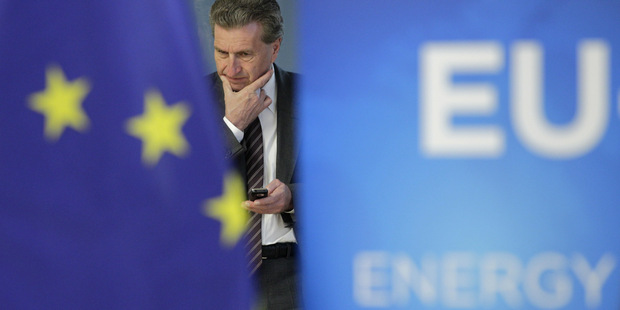 Guenther Oettinger, Európsky komisár pre energiu