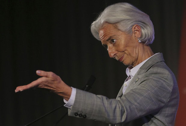 Aktuálna šéfka MMF Christine Lagarde