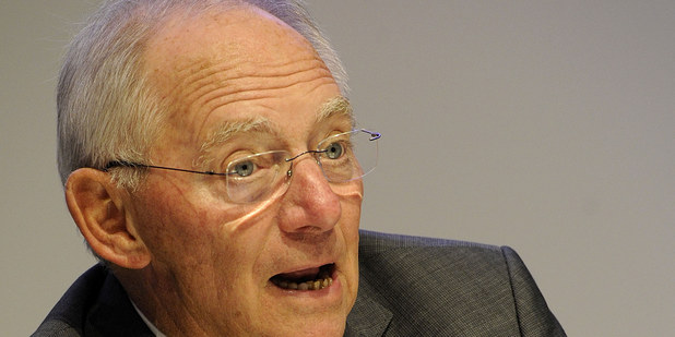 Nemecký financmajster  Wolfgang Schauble