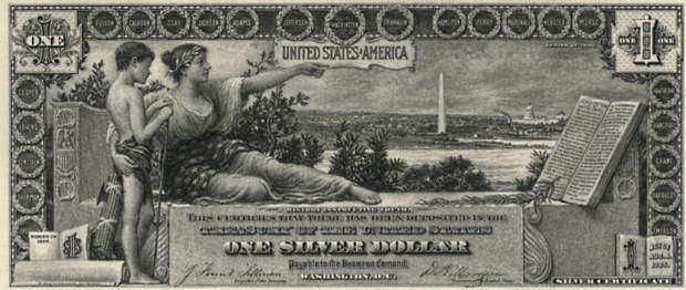 Jednodolárovka za rokov 1896-1901 