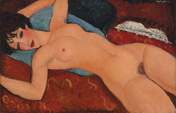 Ležiaci akt od talianskeho umelca Amedea Modiglianiho sa vlani vydražil na aukcii za rekordných 170,4 milióna amerických dolárov