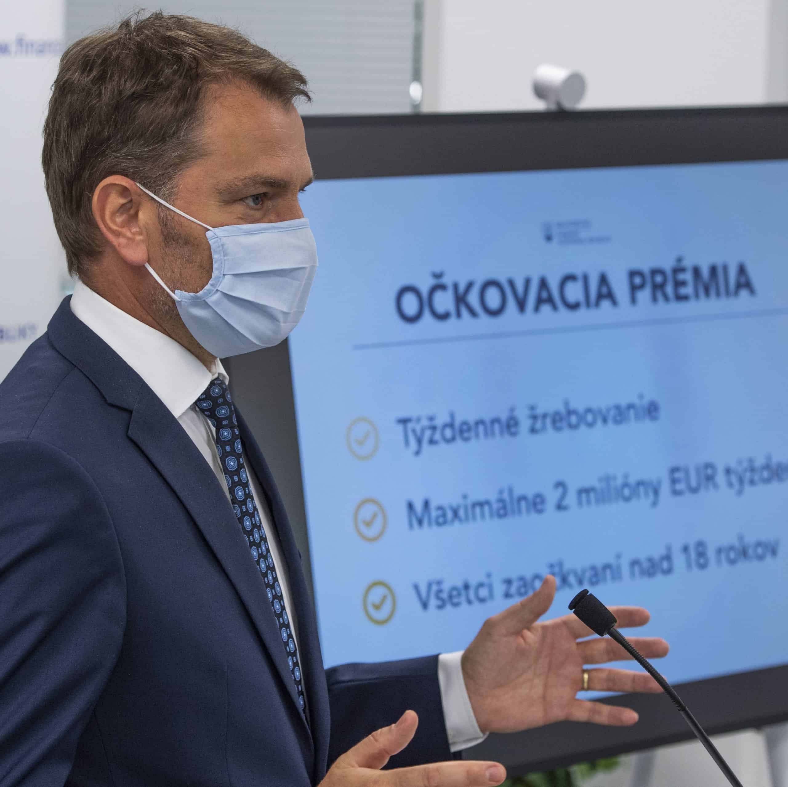 Princíp očkovacej prémie bude jednoduchý, stačí sa zaregistrovať