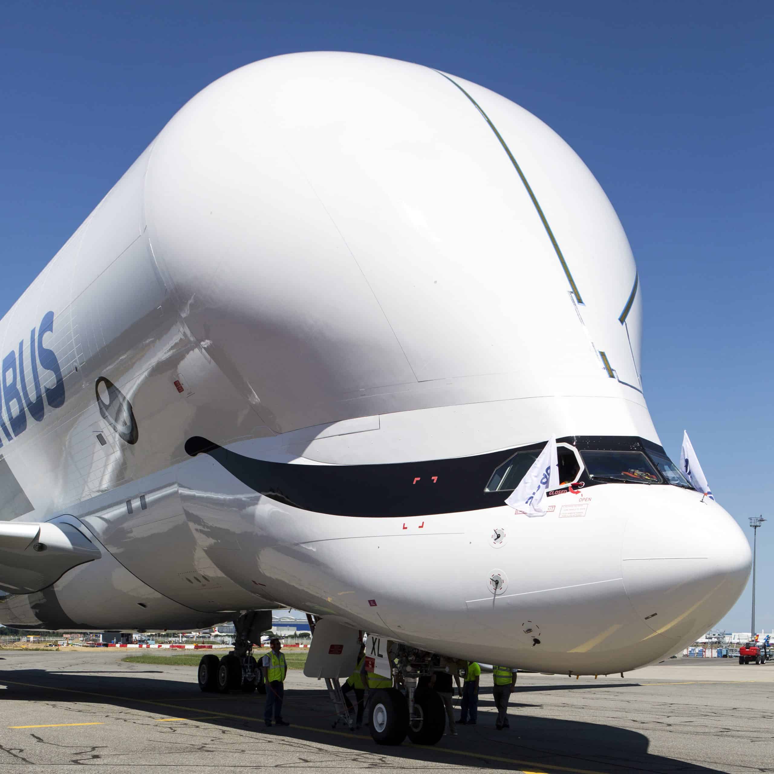 Airbus uskutočnil prvý test svojho transportného lietadla Beluga XL