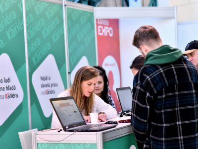 Na veľtrhu Kariéra Expo v Košiciach predstavujú voľné pracovné miesta