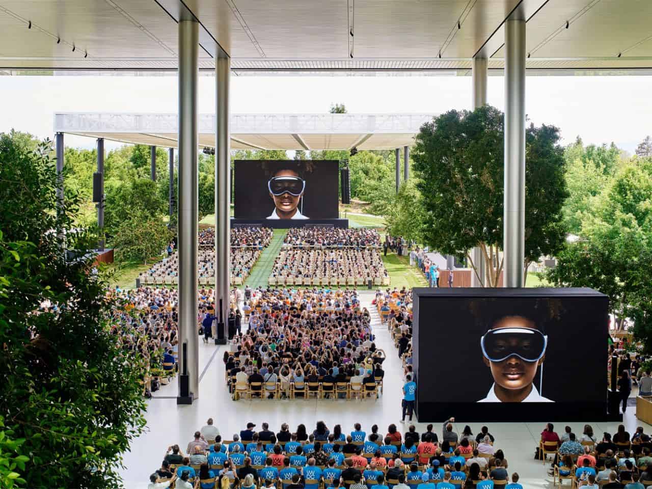 Prezentácia Apple Vision Pro Headset. Foto: apple.com