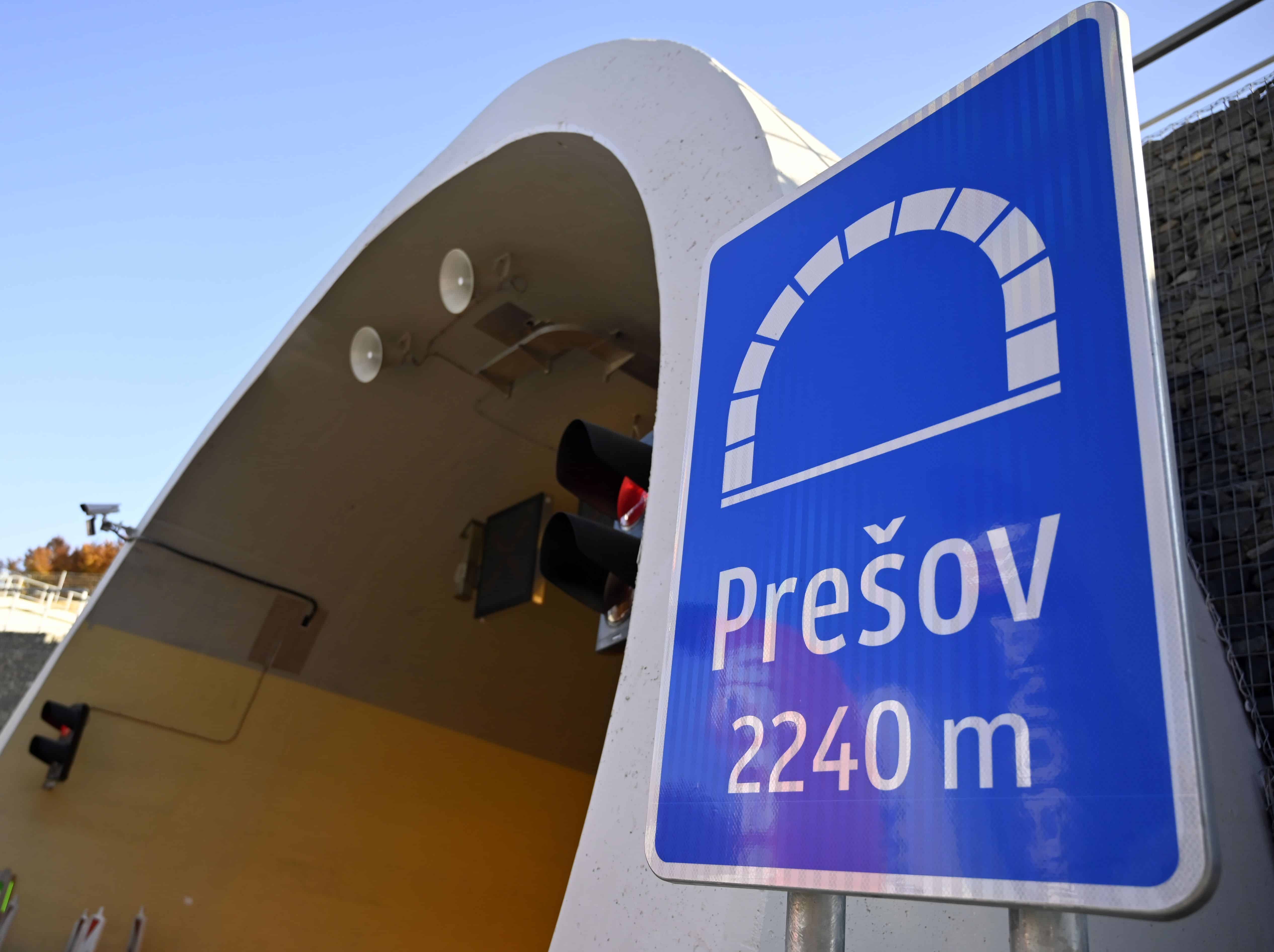 Národná diaľničná spoločnosť upozorňuje na uzáveru tunela Prešov