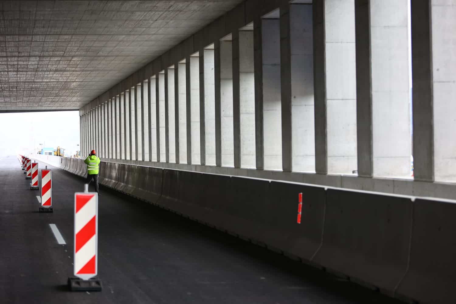 tunel Čebrať rúra stavba betonáž práca D1 NDS