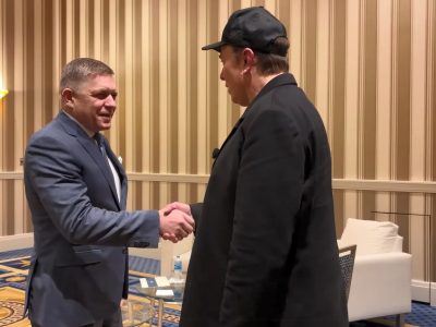 Dátové centrá či výroba Tesiel: Fico sa stretol s Muskom, pozýva ho investovať na Slovensku! (video)
