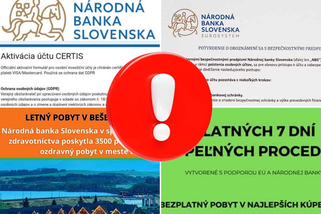 SMS, telefonáty či falošné odkazy: Takto vyzerajú najčastejšie podvody, varuje NBS! (foto)