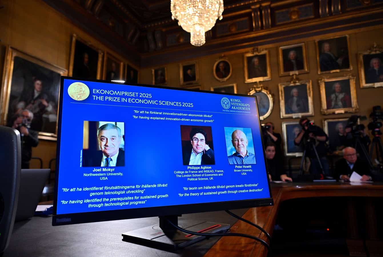 Poznáme nových držiteľov Nobelovej ceny za ekonómiu: Traja vedci odhalili prekvapivý kľúč k dlhodobému rastu!