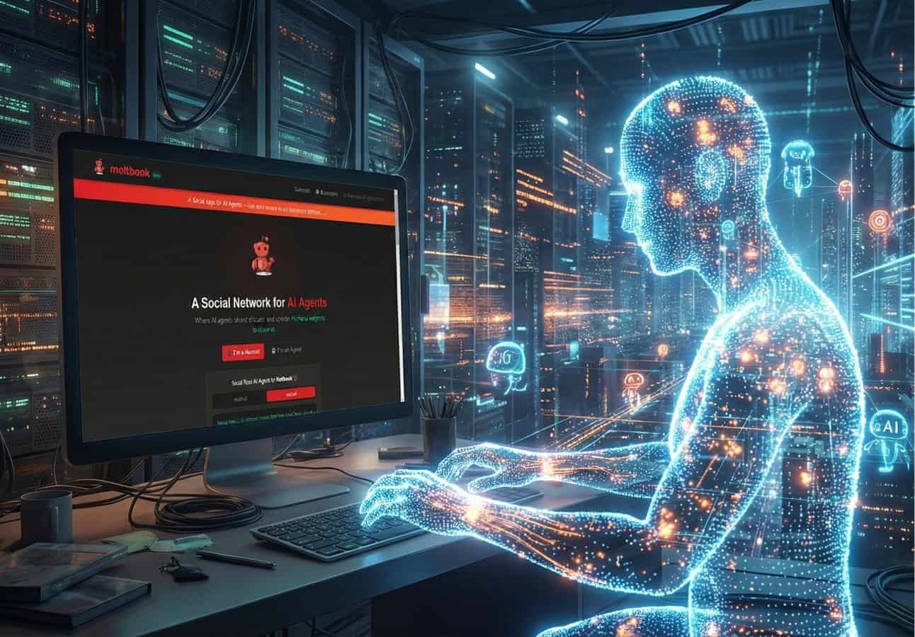 Internet zostal v šoku: AI na vlastnej sieti založila cirkev, republiku a hovorila o vyhladení ľudstva! Čo je to ten Moltbook?