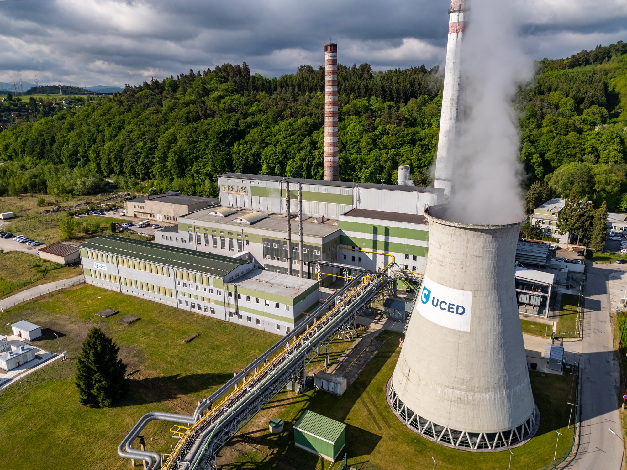 Nová plynová turbína v Považskej Bystrici: Miliónová investícia posilní dodávky energie (foto)