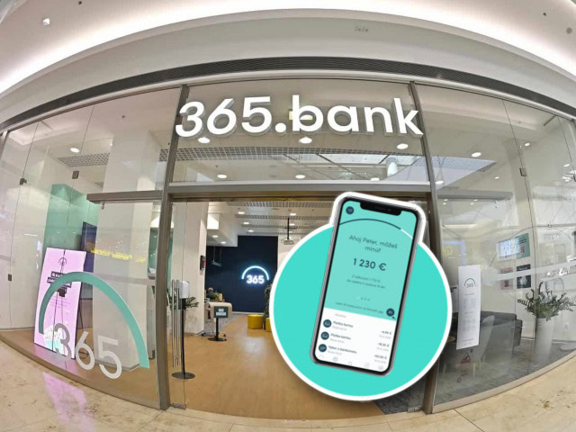 365.bank je najlepšou digitálnou bankou pre zákazníkov na Slovensku