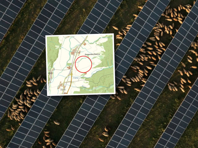 Desaťtisíce panelov, ovce aj včely. Na Gemeri má vyrásť gigantická solárna elektráreň za desiatky miliónov eur