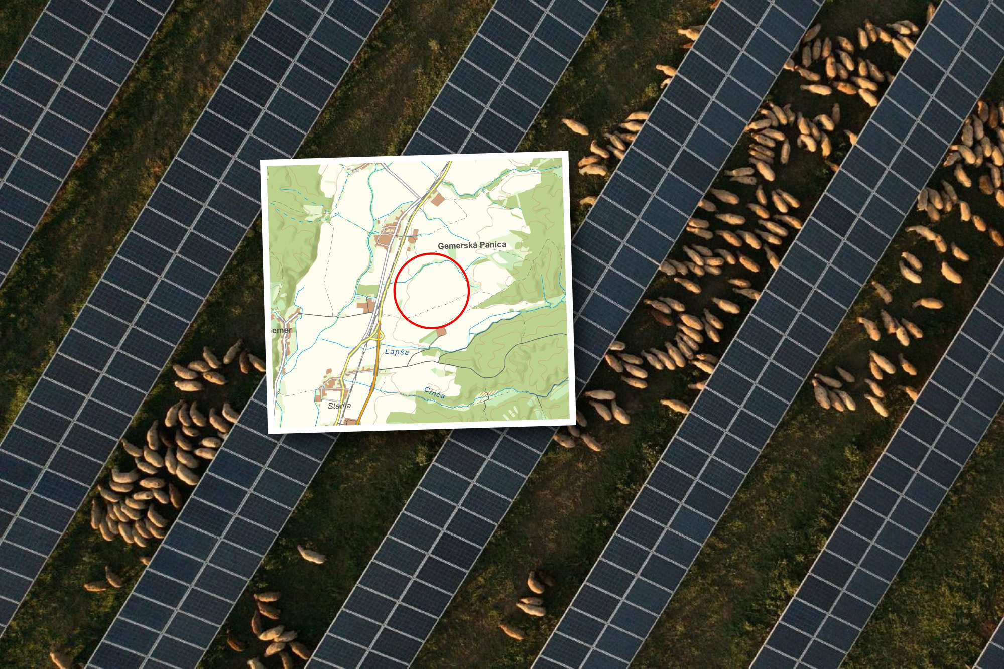 Desaťtisíce panelov, ovce aj včely. Na Gemeri má vyrásť gigantická solárna elektráreň za desiatky miliónov eur