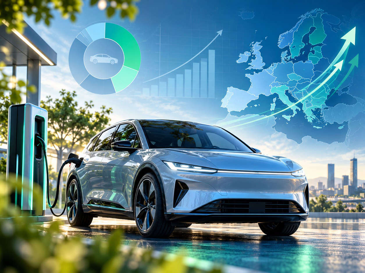 Elektromobily prvýkrát ovládli európsky trh: Toto je TOP 10 najpredávanejších áut!